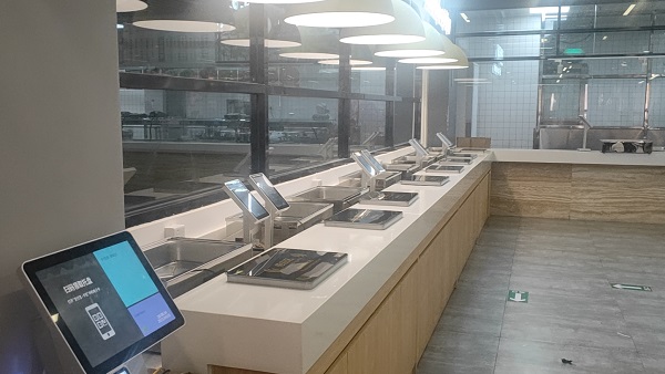 食堂网红黑科技：BOB娱乐平台链接
自助餐称重结算模式